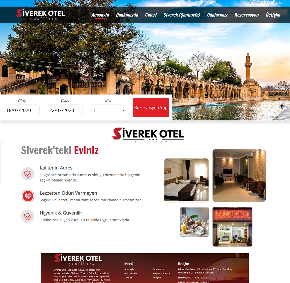 <h1>SVEREK OTEL ANLIURFA</h1>